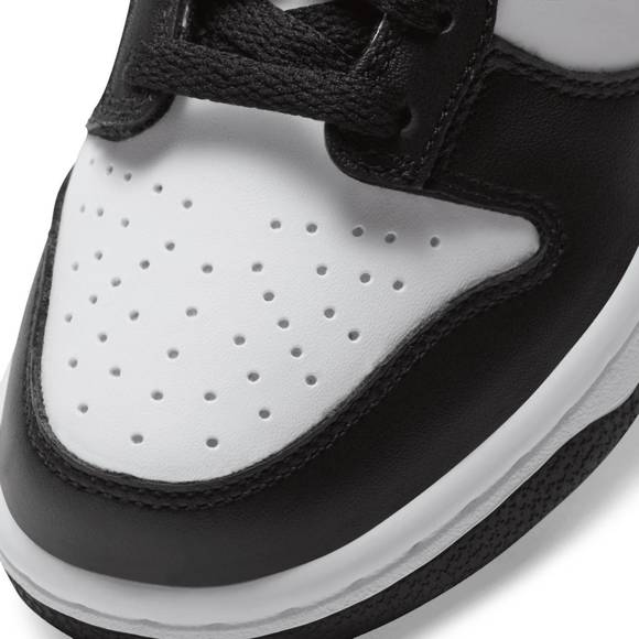 NEW NIKE kids dunk low panda sneakers in white/black-white - Picture 6 of 10